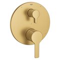 Grohe Lineare Pressure Balance Valve Trim With 3-Way Diverter With Cartridge, Gold 29424GN0